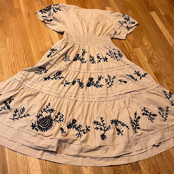 Anthropologie The Somerset Maxi Dress: Embroidered Edition Size 2X NWT - Picture 12 of 12